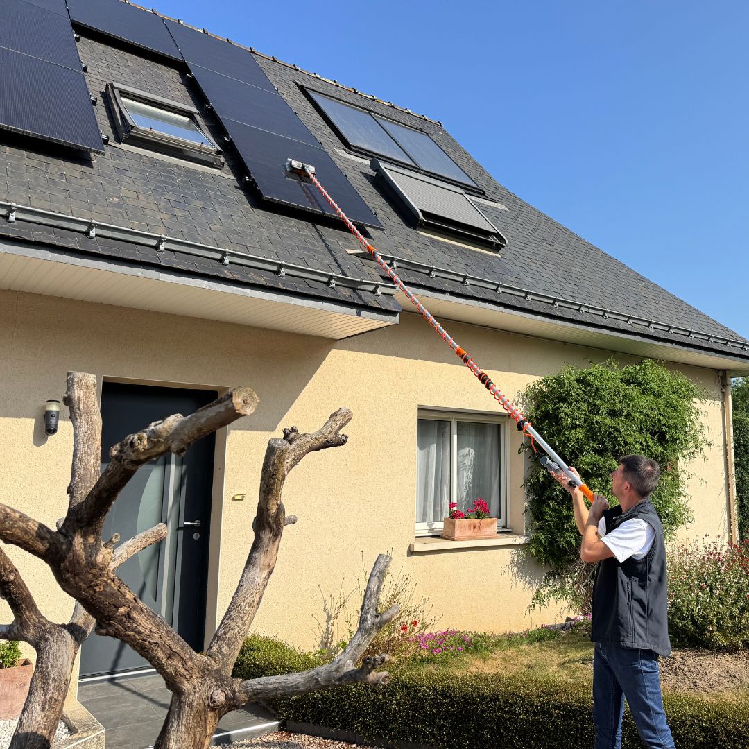 Ramen en zonnepanelen schoonmaken